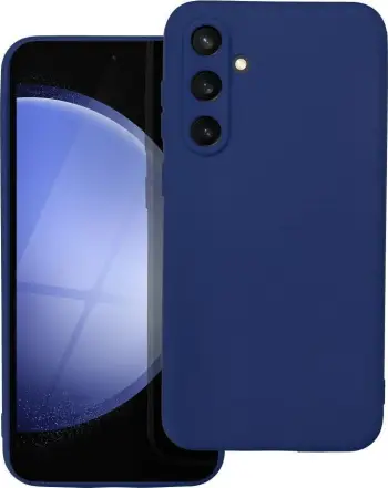 Mbrojtëse silikoni për Samsung Galaxy S23 FE, soft case, blu e errët