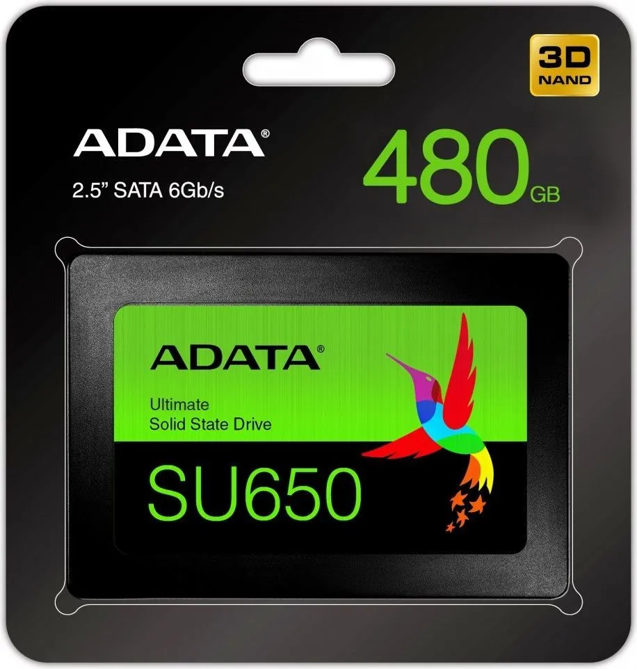 Disk SSD ADATA Ultimate SU650, 480GB, 2.5" SATA III SSD - 4
