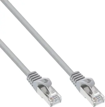 Kabllo rrjeti InLine Patch Cable Cat.5e, SF/UTP, 10m, gri