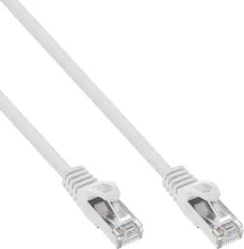 Kabllo rrjeti InLine Patch Cable, Cat.5e SF UTP, 2m, e bardhë, paketim 40 copë