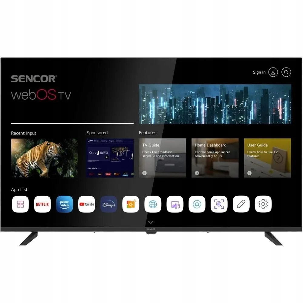 Televizor Smart Sencor SLE 40FS802TCS, 40", Full HD, i zi - 1