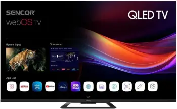 Televizor QLED Sencor SLE 65Q871B, 65", 4K UHD, i zi