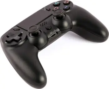 Gamepad Gembird JPD-PS4BT-01-BK, wireless, për PS4 dhe PC, i zi