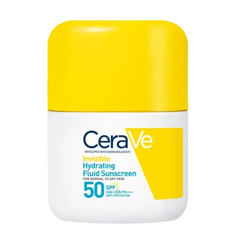 Cerave Invisible Hydrating Fluid Sunscreen Spf 50+ - 1