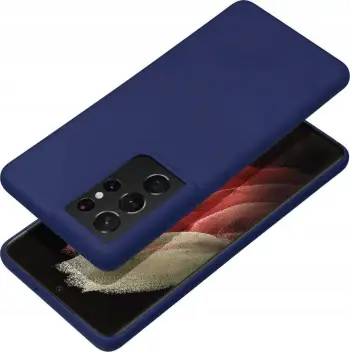Këllëf telefoni Forcell Soft për Samsung Galaxy A35 5G, silikon i butë, navy blue