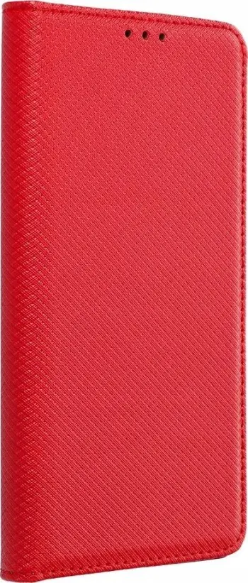 Mbulesë libri Smart Case për Samsung Galaxy A55, me magnet, e kuqe metalike