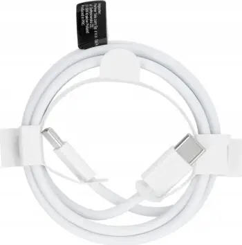 Kabull USB C në USB C HD26, PD 30W, 1m, i bardhë