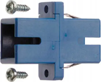 Kubelik rrjeti Telegärtner J08081A0000, adaptues fibër optike SC në SC, i kaltër