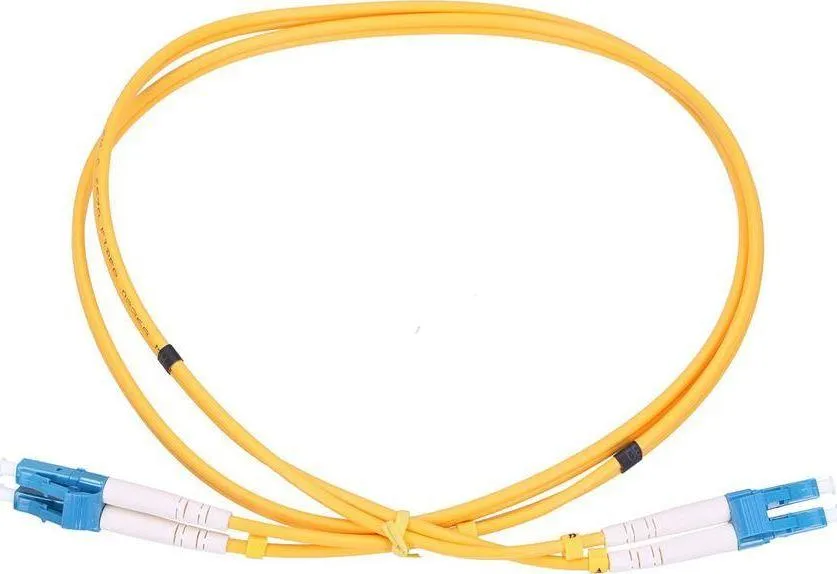 Kabllo Patchcord ExtraLink Fiber Optic, LC/UPC - LC/UPC, 1m, e verdhë - 1