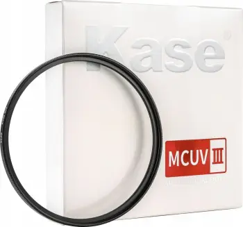 Filtër UV fotografik Kase Premium UV III, 82mm, multi–shtresor, i zi