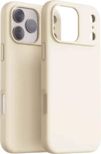 Dviced Silicone MagSafe iPhone 17 Pro Case, Beige