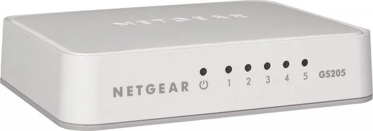 Switch NETGEAR GS205 (GS205-100PES), i bardhë - 1