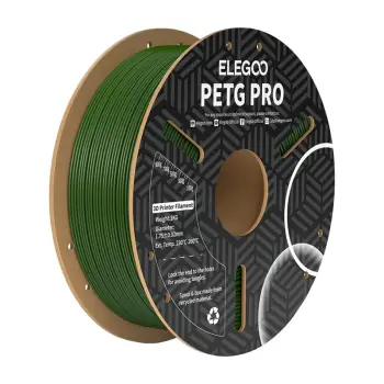 Filament 3D ELEGOO PETG Pro, 1.75mm, 1kg, jeshile ulliri