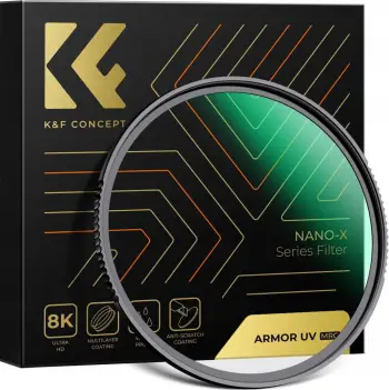 Filtër UV K&amp;F Concept Nano X Armor, 95mm, MRC, transparent