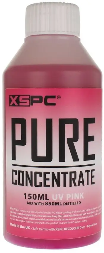 Lëng ftohës për PC XSPC PURE, koncentrat 150ml, UV rozë