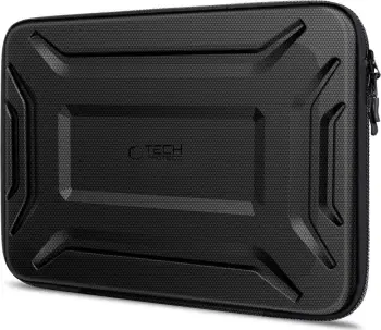 Çantë mbrojtëse laptopi Tech-Protect Kevlar Pro, 13"-14", rezistente ndaj ujit, e zezë