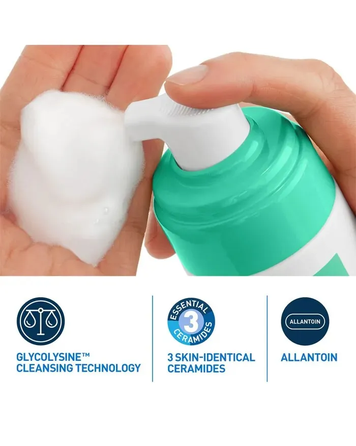 Cerave Balancing Air Foam Facial Cleanser - 5