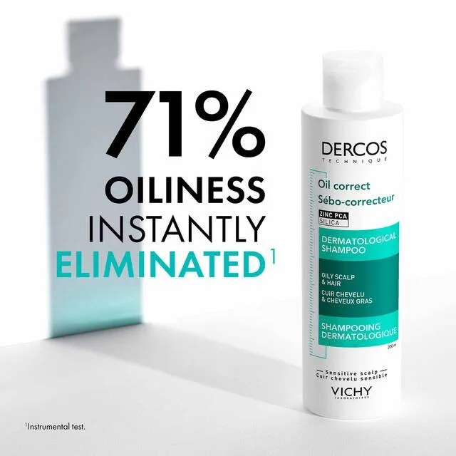 Vichy Dercos Oil Correct Shampoo - 4