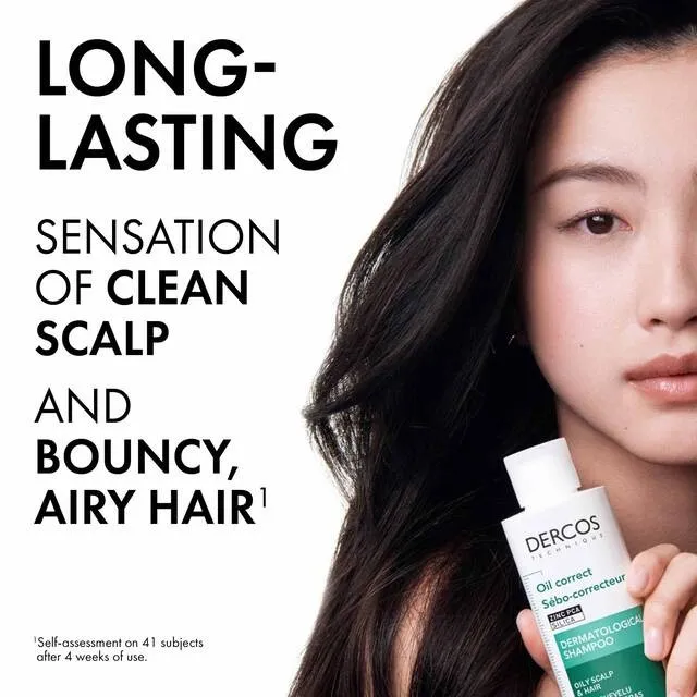 Vichy Dercos Oil Correct Shampoo - 5