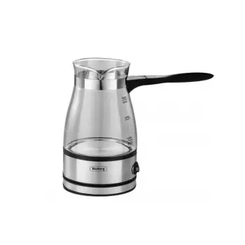 Xhezve Elektrike me xham për kafe turke Rosberg – R51165C