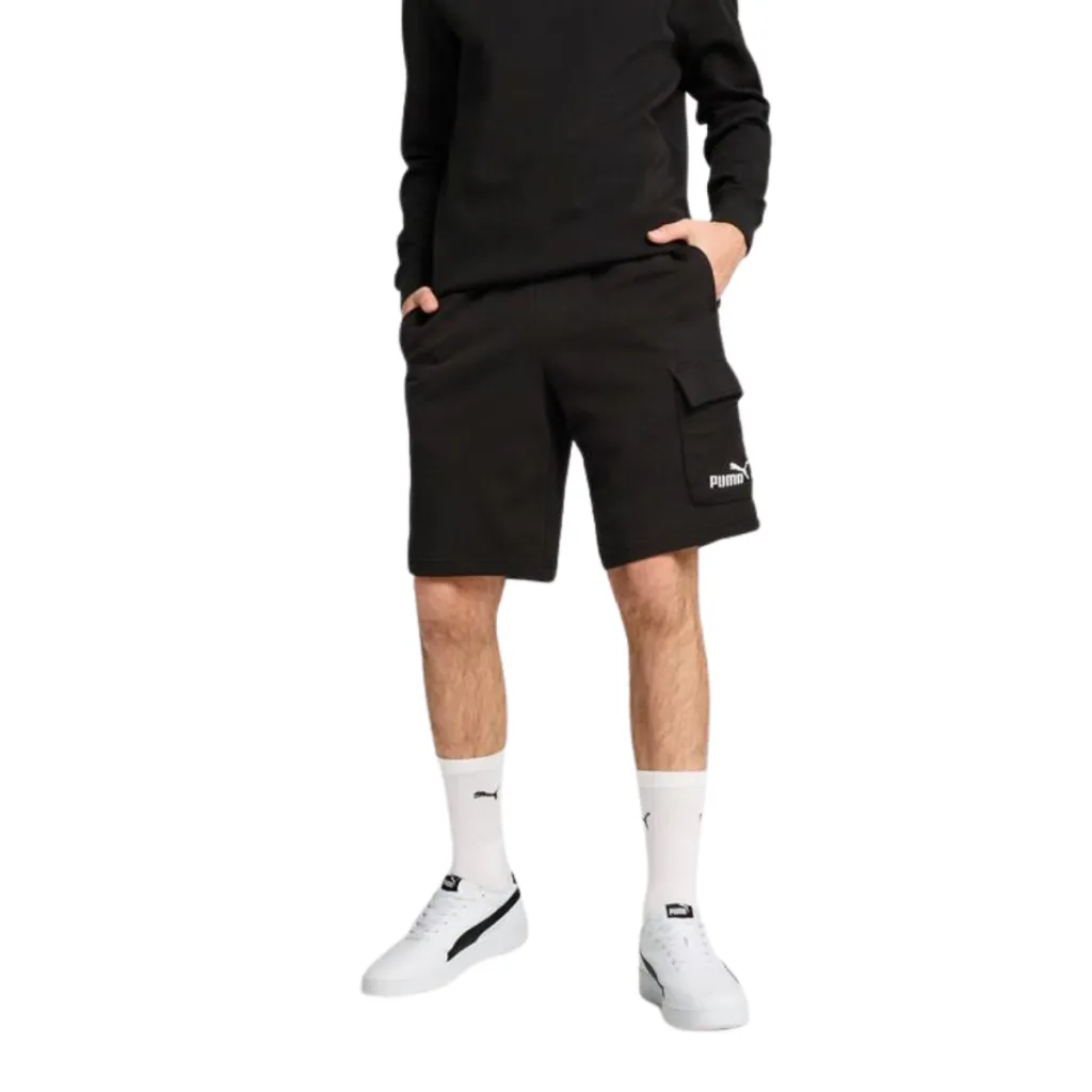 puma ess no. 1 logo cargo shorts 10” tr - 2