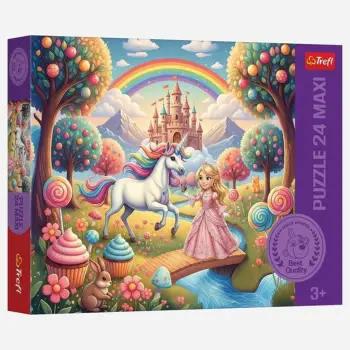 Puzzle maxi për vajza Princess Trefl – 24 copë