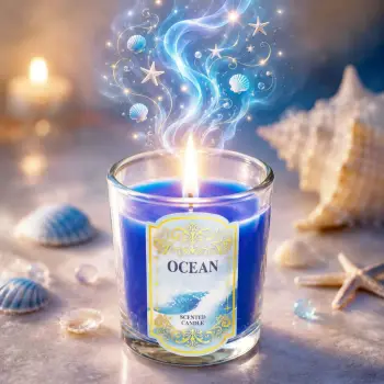 Gotë me qiri aromatik Ocean– Ø5x6.5 cm