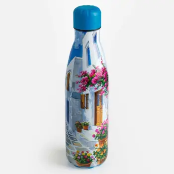 Shishe termike me dizajn Santorini – 500 ml