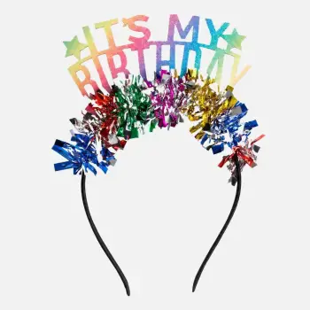 Aksesor feste për flokë “It’s My Birthday”