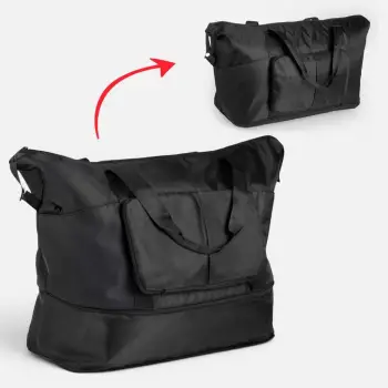 Çantë udhëtimi e zezë e palosshme – 60 L