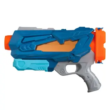 Pistoletë uji plastike blu dhe turkuaz – 33 cm
