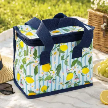 Çantë izotermike me dizajn limoni 21x12x19 cm - 4 l