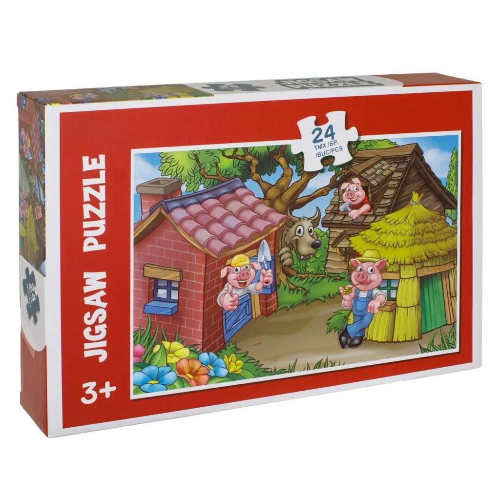 Puzzle "Tre Derrkucët " -24 pjesë - 1
