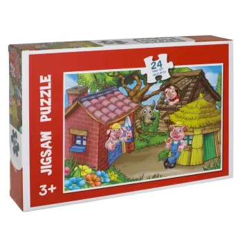 Puzzle "Tre Derrkucët " -24 pjesë