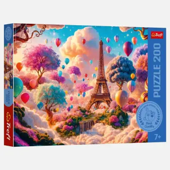 Puzzle me dizajn Eiffel Trefl - 200 pjesë