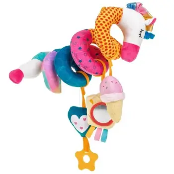 Lodër spirale për karrocë me Unicorn 25 cm