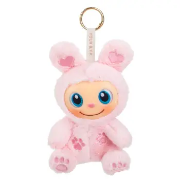 Varëse çelësash Bubu Bunny, ngjyrë rozë 17 cm