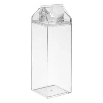 Shishe qumështi plastike transparente 500ml