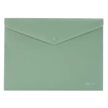 Dosje A4 ngjyrë jeshile me buton Soft Touch