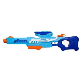 Pistolete uji plastike, ngjyrë blu dhe portokalli, 76 cm
