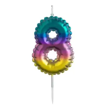 Qiri ditelindjeje ombre shumengjyresh metalike Nr.8