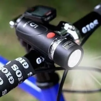 Dritë për biçikletën e zezë me 5 Led