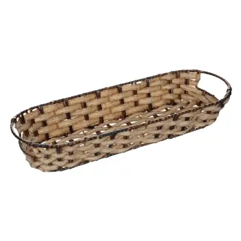 Shportë dekorative me thurje 38x13 5x6cm
