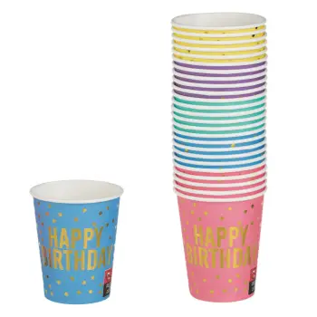 Gota letre për festa 240ml - 25 copë