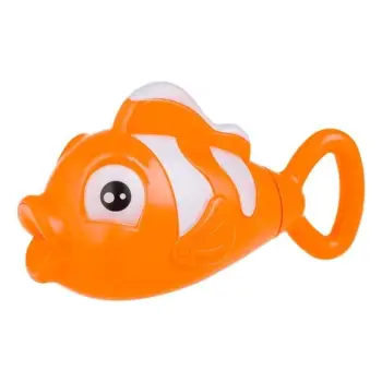 Pistoletë uji plastike në formë peshkuj me ngjyrë 20cm