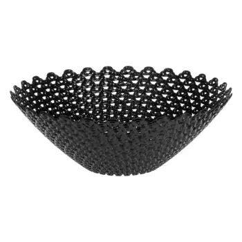 Mbajtëse plastike për fruta ngjyrë e zezë ø34.5x12cm