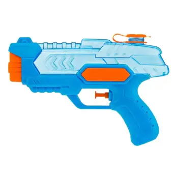 Pistoletë uji plastike portokalli dhe blu 20.5cm