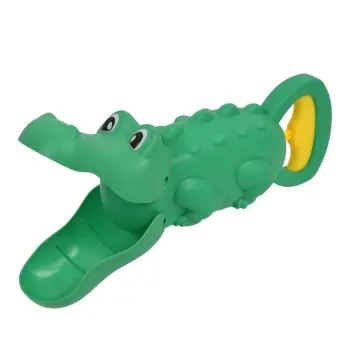 Lodër kapëse plastike në formë krokodili 35 cm