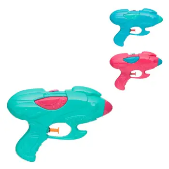 Pistoletë uji plastike me ngjyra 18cm