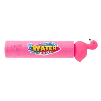 Pistoletë uji rozë me flamingo 26cm